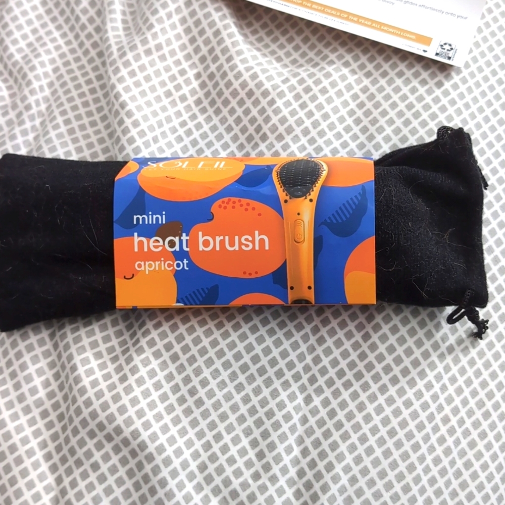 Soleil Mini Heat Brush Apricot